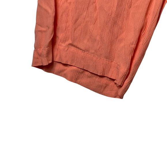 Soho New York & Company Womens Coral Wide-Leg Capri Pants Size M - Picture 7 of 13